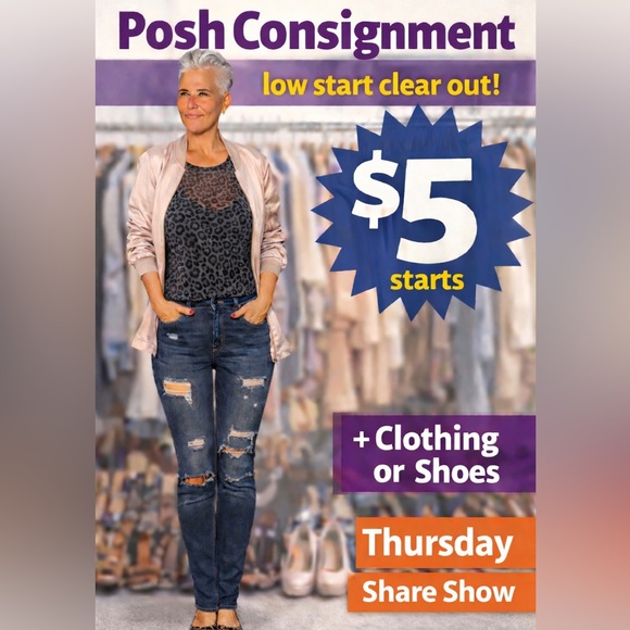 Tops - POSH CONSIGNMENT CLEAROUT!!! $5 STARTS